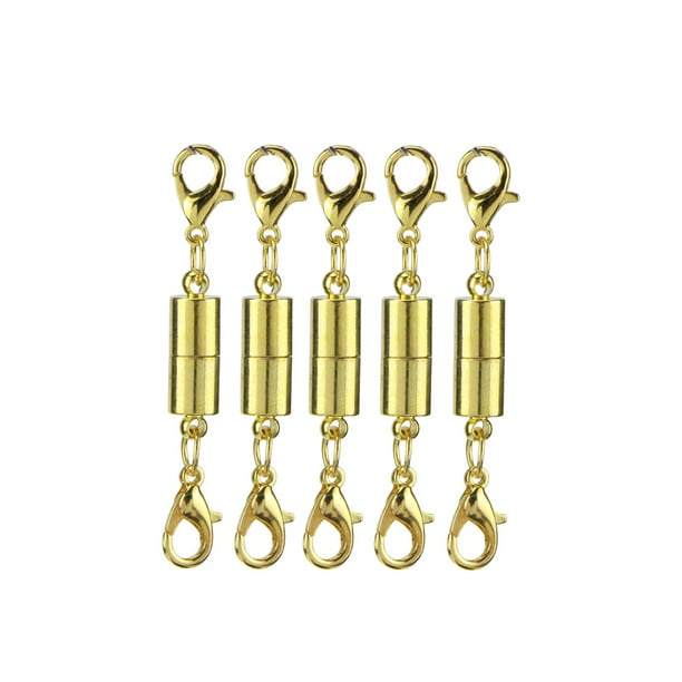 5Pcs Magnetic Clasps Buckle Make Necklaces Bracelets DIY Jewelry Accessory